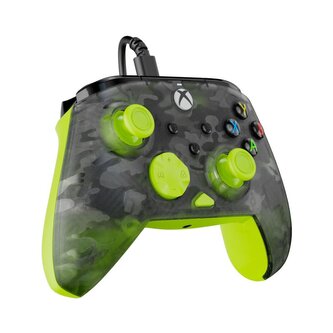 Turtle Beach Rematch Core, herní ovladač pro XBOX Series X/S, XBOX One, PC, Ghost Black Camo/Yellow