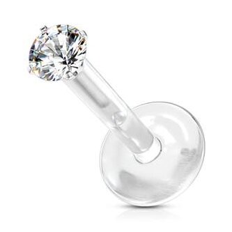 LB0028C-120802 BioFlex piercing do brady, 2 mm zirkon