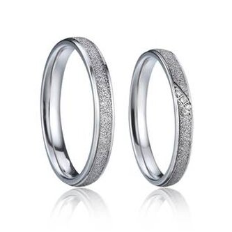 AN1007 AN1007 Snubní prsteny chirurgická ocel - pár