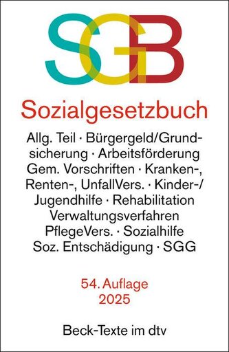 Sozialgesetzbuch mit Sozialgerichtsgesetz. SGB
