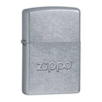 25164 ZIPPO zapalovač Street Chrome logo