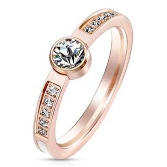 OPR0116-60 Ocelový prsten s perletí