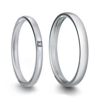 AN1047 AN1047 Snubní prsteny chirurgická ocel - pár