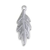 OPP1539 Ocelový přívěšek lístek