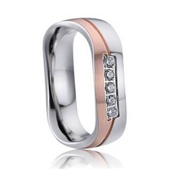 AN1021-D-51 AN1021 Dámský snubní prsten se zirkony