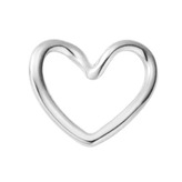 OPP1915 Ocelový přívěšek - srdíčko - srdce
