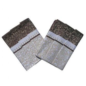 SVITAP sleep well Utěrka Extra savá 50x70 cm Ornamenty hnědé 3 ks