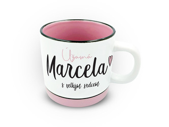 Nekupto Hrnek se jménem MARCELA Pastel