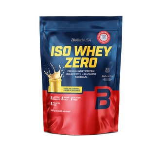 BioTech Iso Whey Zero catalan caramel cream 500 g (katalánský kjaramelový krém)