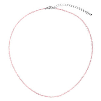 EG3553 Náhrdelník s pravými růžovými opály