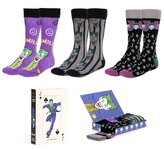 Set 3 párů pánských ponožek DC Comics|Batman: Joker (velikost EU 38-45)