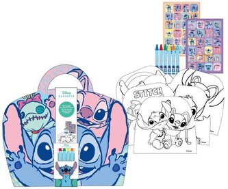 Kreativní set s omalovánkami Disney|Lilo & Stitch: Postavy (29 x 28 x 1 cm)