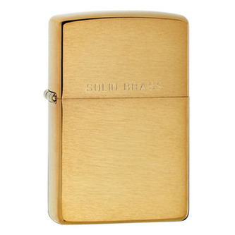 23001 ZIPPO zapalovač Solid Brass