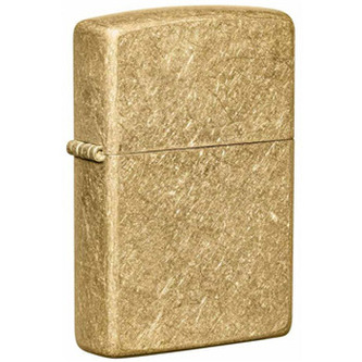 24206 ZIPPO zapalovač Tumbled Brass