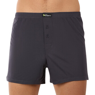 Pánské trenky Gino bambusové šedé (75194) M