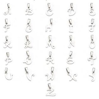 OPP1768-J Ocelový přívěšek - písmenko - iniciála - iniciála "J"