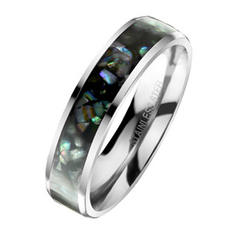 OPR1953-55 OPR1953 Dámský snubní prsten vykládaný perletí