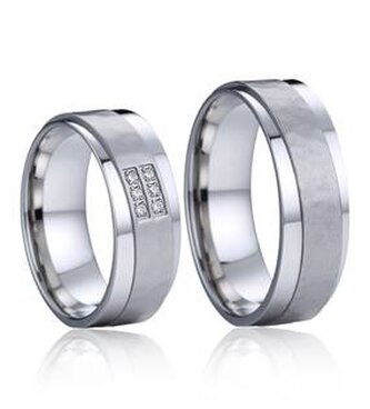 AN1028 AN1028 Snubní prsteny chirurgická ocel - pár