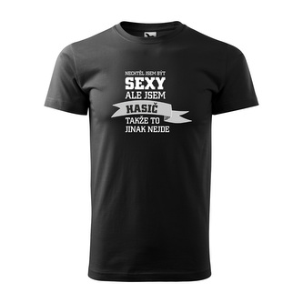 Nechtěl jsem být sexy, ale jsem hasič: černé S