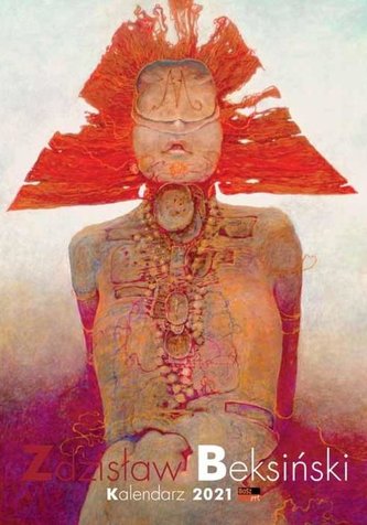 Kalendarz 2021 - Beksiński wzór 7 A3