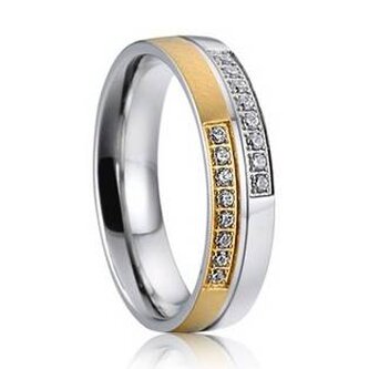 AN1022-D-51 AN1022 Dámský snubní prsten se zirkony