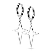 OPN1841-ST Ocelové náušnice s křížky