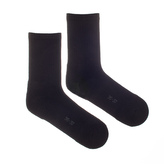 Ponožky Diabetické mikroplyš s Aloe černé Černé 35-37