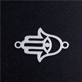 OK1412-ST Ocelový přívěšek hamsa