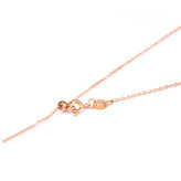 OPE1317-RD Ocelový řetízek - očkový, nastavitelná délka