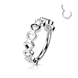 K01061ST-1210 Piercing kruh segment - srdce