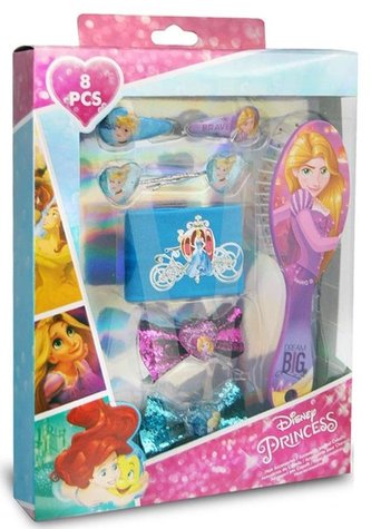 Duży zestaw ozdób do włosów Księżniczki