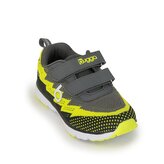 Dětské lehké sportovní tenisky BUGGA HONE Gray/Yellow/Black - 32