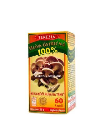 Terezia - Hlíva ústřičná 100% 60 kapslí