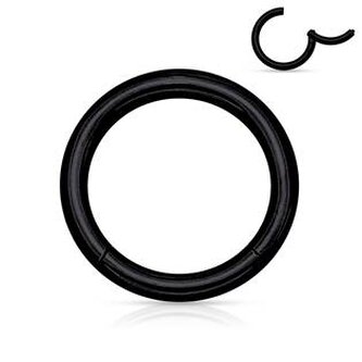 K01039K-2012 Piercing segment kruh - černý