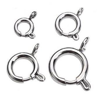 OK1229-08 komponenty - zapínání - karabinka ocelová 8 mm