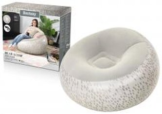 Fotel dmuchany szary