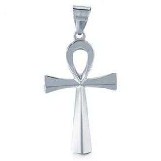 OPP1789 Ocelový přívěšek - kříž života - náboženské