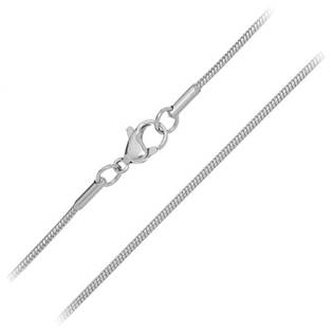 OPE1160-015-40 Ocelový řetízek - had tl. 1,5 mm