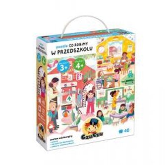 CzuCzu Puzzle Co robimy w przedszkolu 3+ 4+