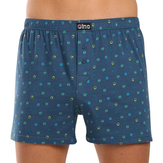 Pánské trenky Gino modré (75203-MGAMMZ) S