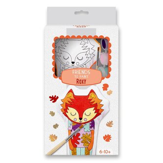 Kreativní sada Avenue Mandarine Friends to Paint - liška Roxy
