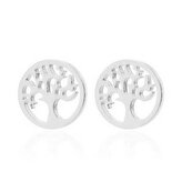 OPN1703-ST Ocelové náušnice strom života