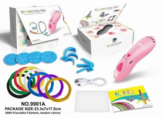 Długopis 3D + wkłady 9901A