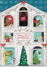 TREFL Puzzle Premium Plus Star Wars: Merry Force Be With You 1000 dílků