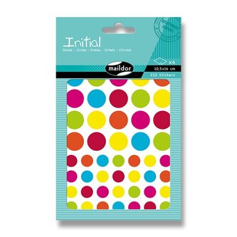 Samolepky Maildor Initial - Kolečka