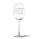 Sklenička na víno Nejlepší kamarád na světě: 49 cl