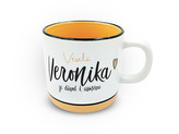 Nekupto Hrnek se jménem VERONIKA Pastel