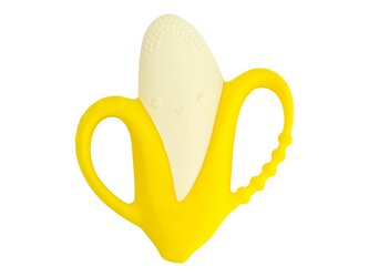 Kousátko silikonové Banán