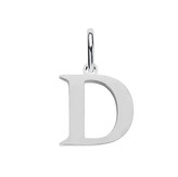 OPP1918-A Ocelový přívěšek - písmeno - iniciála - iniciála "A"