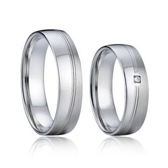 AN1005 AN1005 Snubní prsteny chirurgická ocel - pár